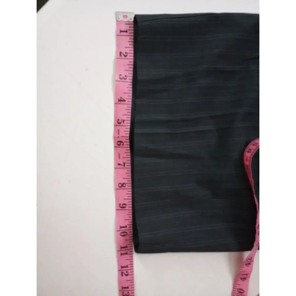 Mossimo Woman Pants 26W Black Pin Stripe Vintage Plus Size Business Office Wear